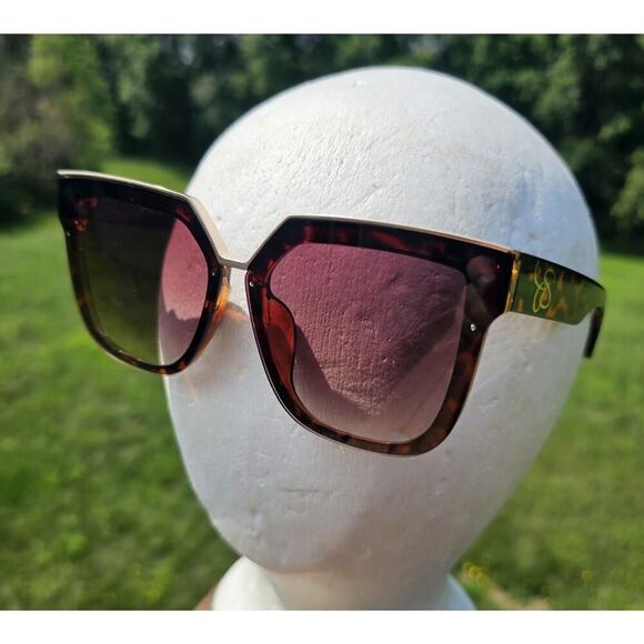 Jessica Simpson WWJSOP0719-H J6214 Women's Leopard Style Print Sunglasses - Picture 1 of 8